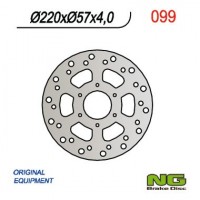 Тормозной диск NG задний DERBI GPR50 '97-'03 (220x57x4) NG099