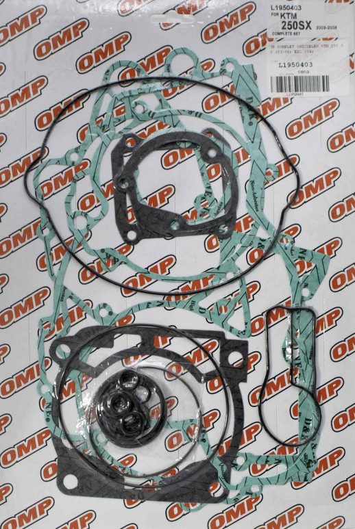 Повний комплект прокладок KTM 250 SX &#39;03-&#39;06, EXC &#39;04 OMP L1950403
