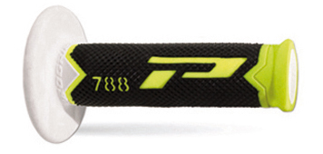 Ручки руля PROGRIP (22+25MM 115MM) белый/жёлтый/чёрный (PG788/25) PA078800GFNW