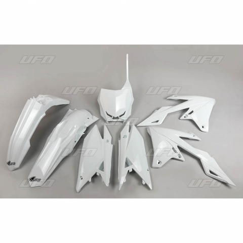 Комплект пластика UFO SUZUKI RMZ 250 '19, RMZ 450 '18-19 (белый) SU418E041
