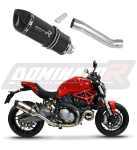 Прямоток Ducati MONSTER 821 2018 - 2021 DOMINATOR HP1 черный
