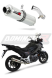 Прямоток Honda NC 700 / 750 X 2012 - 2020 DOMINATOR круглый