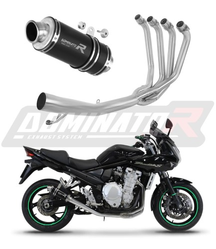 Полная система выхлопа Suzuki GSF 650 BANDIT N / S 2007 - 2016 DOMINATOR GP1 черный
