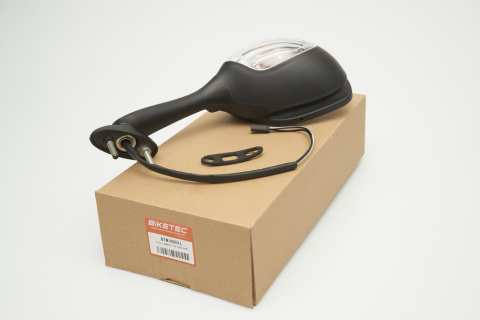 Зеркало SUZUKI GSX R 1000 (05-08), GSXR 600/750 (06-08) левое BIKETEC (LS15L) (OEM 56600-41G21) BTMIRS01L