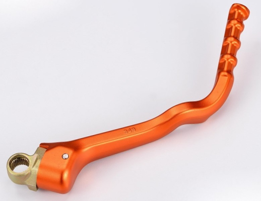Лапка кикстартера KTM SX 250 '11-16, SXF 250 '11, EXC 300 '11-16, EXCF 350 '12-16, EXC 450/500 '12-16, HUSQVARNA TE 250/300 '14-16, TC 250 '16  ACCEL KST503OR оранжевый
