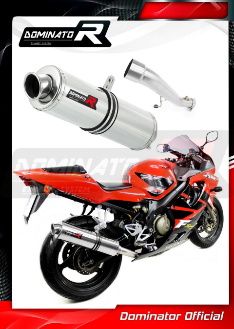 Прямоток DOMINATOR HONDA CBR 600 F4I SPORT 2001 - 2006 круглый