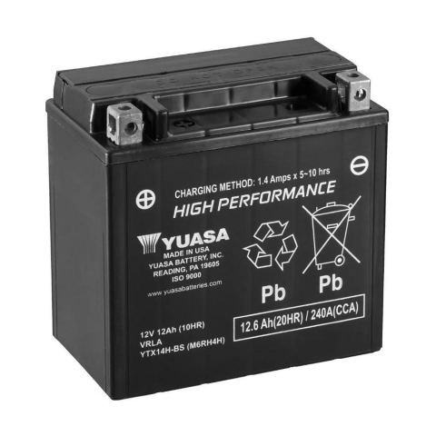 Аккумулятор YUASA YTX14H-BS