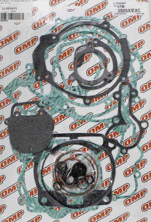 Повний комплект прокладок KTM 250 SX/EXC &#39;90-98 OMP L1950401