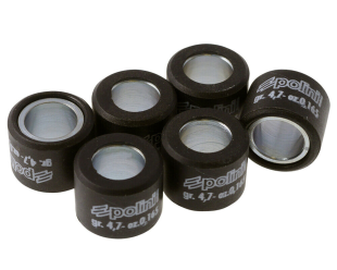 Ролики вариатора POLINI 046-90-47 15x12/4,7г 6шт золотой