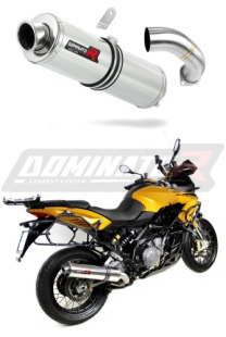 Прямоток Aprilia ETV 1200 Caponord 2013 - 2016 DOMINATOR круглый