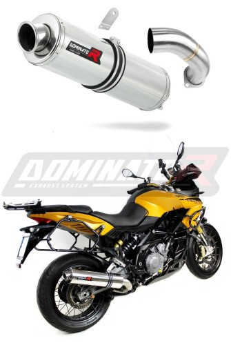 Прямоток Aprilia ETV 1200 Caponord 2013 - 2016 DOMINATOR круглый