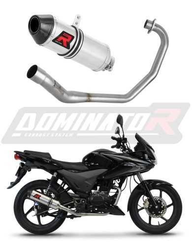 Полная система выхлопа Honda CBF 125 2009 - 2014 DOMINATOR HP3 