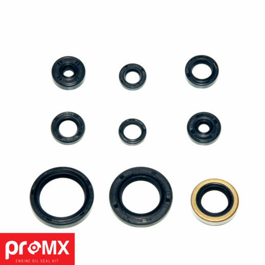 Комплект сальників двигуна KAWASAKI KXF 250 (04-05) SUZUKI RMZ 250 (04-05) (9 шт) PROMX PR0204