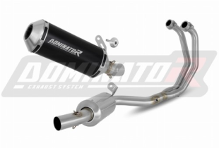 Полная система выхлопа Yamaha MT 03 2020 - 2023 DOMINATOR овальный G2 черный