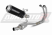 Полная система выхлопа Yamaha MT 03 2020 - 2023 DOMINATOR овальный G2 черный