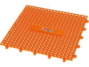 Сервисный коврик под мотоцикл 33x33см RACETECH TAPAR000008 оранжевый