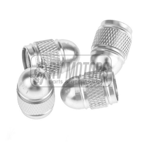 Колпачки ниппеля пуля серебряные