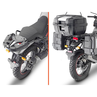 Крепление кофра центрального ROYAL ENFIELD SCRAM 411 '22- (без пластины)  KAPPA KR9055