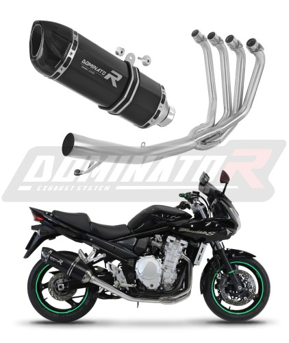 Полная система выхлопа Suzuki GSF 650 BANDIT N / S 2007 - 2016 DOMINATOR HP1 черный