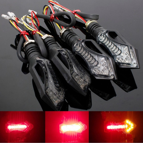 Светодиодные повороты + тормозной сигнал