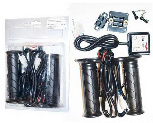 Ручки керма з підігрівом NACHMAN EXTREME (22 мм) MC-08955