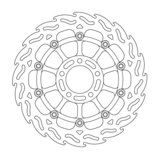 Тормозной диск MOTO-MASTER передний плавающий 310MM SUZUKI GS 500 '89-'07, GSF 1200S '95-'05 M113027