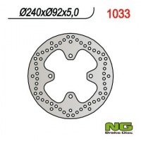 Тормозной диск NG задний YAMAHA X-MAX 125/250 '05-'09 (240X92X5) (4X10,5MM) NG1033