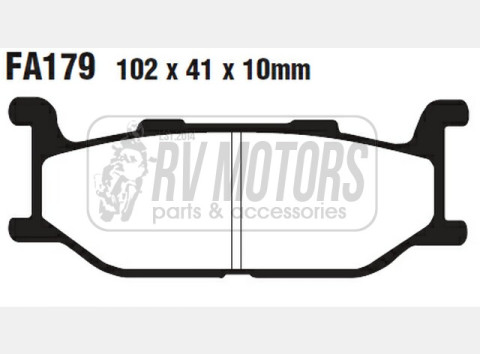 Тормозные колодки EBC FA179HH