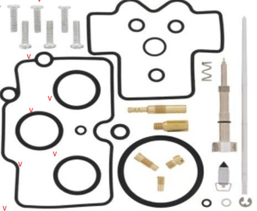 Ремкомплект карбюратора HONDA CRF 450R '04 BEARING WORX CK30875 (26-1462)