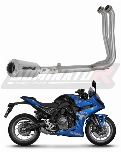 Полная система выхлопа Suzuki GSX-8S / GSX-8R 2023 - 2025 DOMINATOR GPS 
