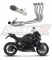 Полная система выхлопа Suzuki GSX-S 1000 / F 2015 - 2020 DOMINATOR GP3