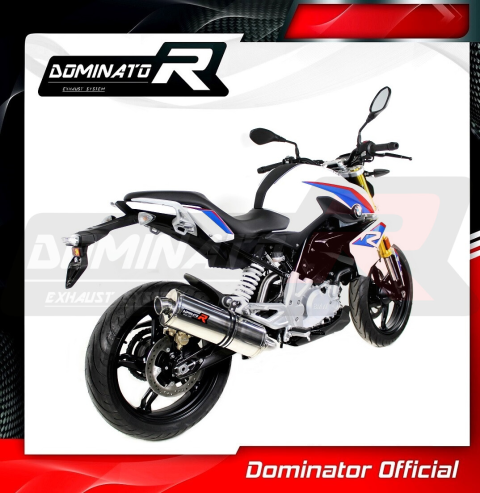 Прямоток DOMINATOR BMW G 310 R 2016 - 2018 овальный