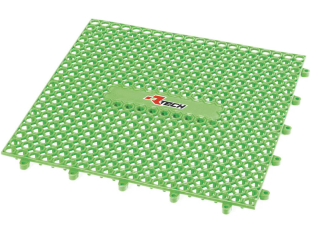 Сервисный коврик под мотоцикл 33x33см RACETECH TAPVE000008 зелёный