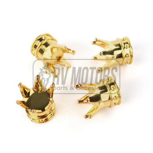 Ковпачки ніпеля Корона золото