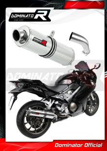 Прямоток DOMINATOR HONDA VFR 800 F 2014 - 2019 круглый