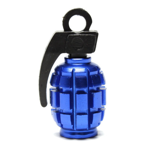 Колпачки ниппеля граната синие