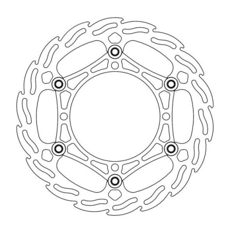 Тормозной диск MOTO-MASTER передний плавающий 260ММ SUZUKI RMZ 250/450 M111036