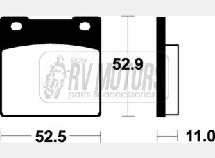 Тормозные колодки SBS 526HF