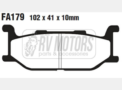 Гальмівні колодки EBC FA179V
