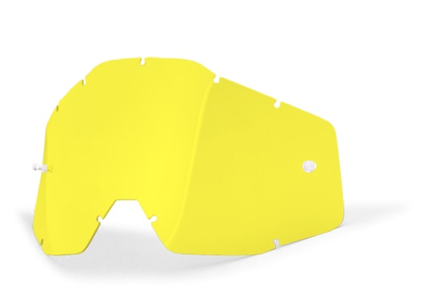 Стекло маски 100% RACECRAFT/ACCURI/STRATA Gold Anti-Fog 51001-004-02