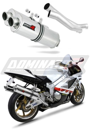 Прямоток Honda VTR 1000 SP1 1998 - 2001 DOMINATOR овальный