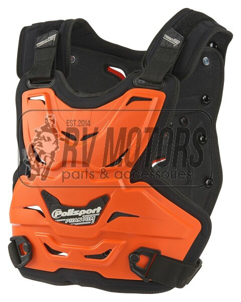 Захист грудей Polisport Phantom Lite Orange/Black 8003700003	