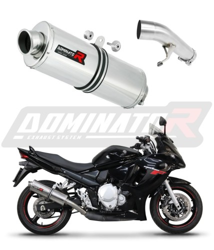Прямоток Suzuki GSXF 650 2007 - 2016 DOMINATOR овальный