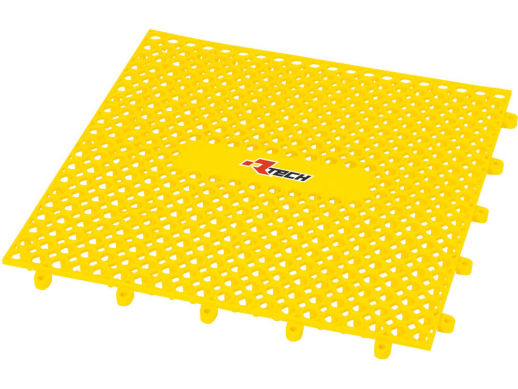 Сервісний килимок під мотоцикл 33x33см RACETECH TAPGI000008 жовтий