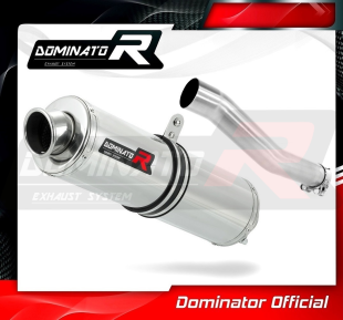 Прямоток DOMINATOR KAWASAKI KLX 650 R 1993 - 1996 круглый