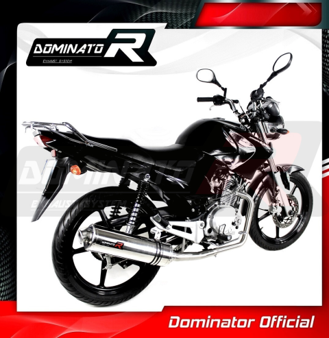 Прямоток DOMINATOR YAMAHA YBR 125 2009 - 2018 круглый