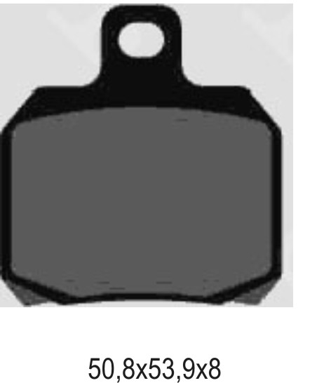 Гальмівні колодки GALFER FD220G1651 (FA266)