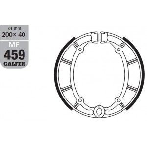 Тормозные колодки GALFER MF459G2165