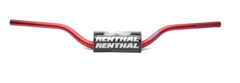 Алюминиевый руль RENTHAL 28.6 mm Красный 609-01-RD