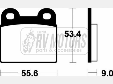 Тормозные колодки SBS 527HF